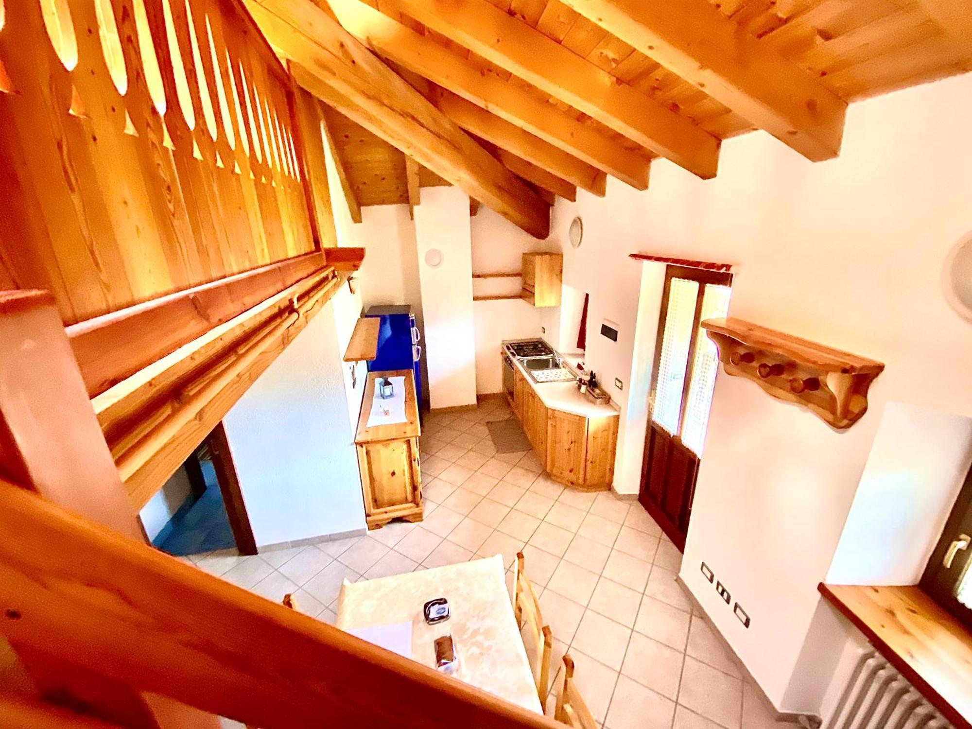 Attico Panoramico Con Soppalco Apartment Gignod Exterior photo